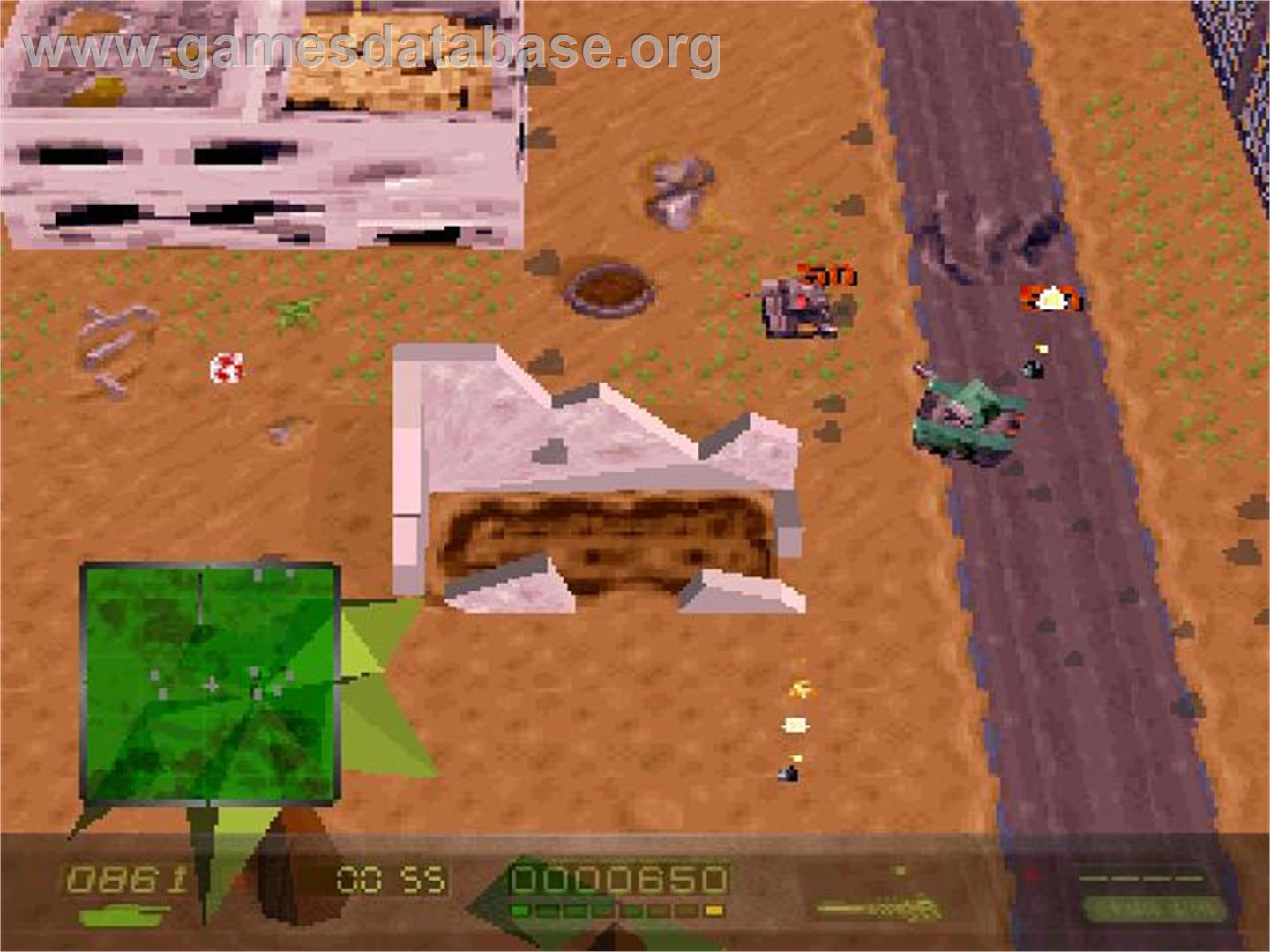 Mass Destruction - Sony Playstation - Artwork - In Game