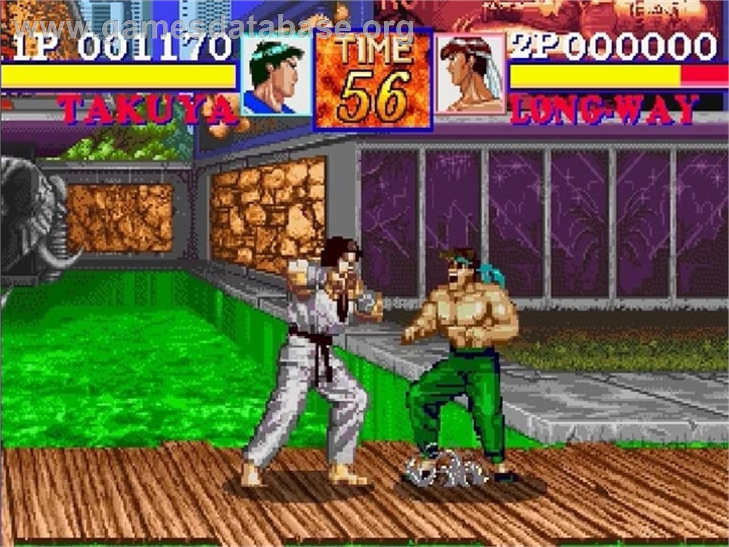 Master's Fighter, The - Sony Playstation - Artwork - In Game