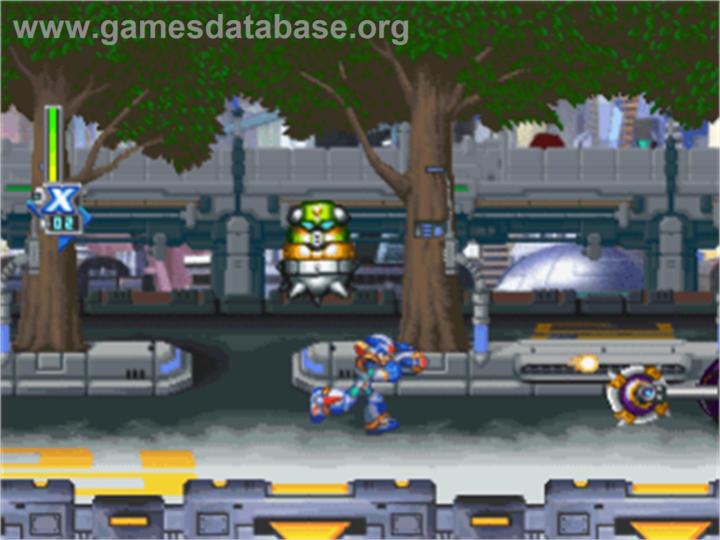 Mega Man X5 - Sony Playstation - Artwork - In Game