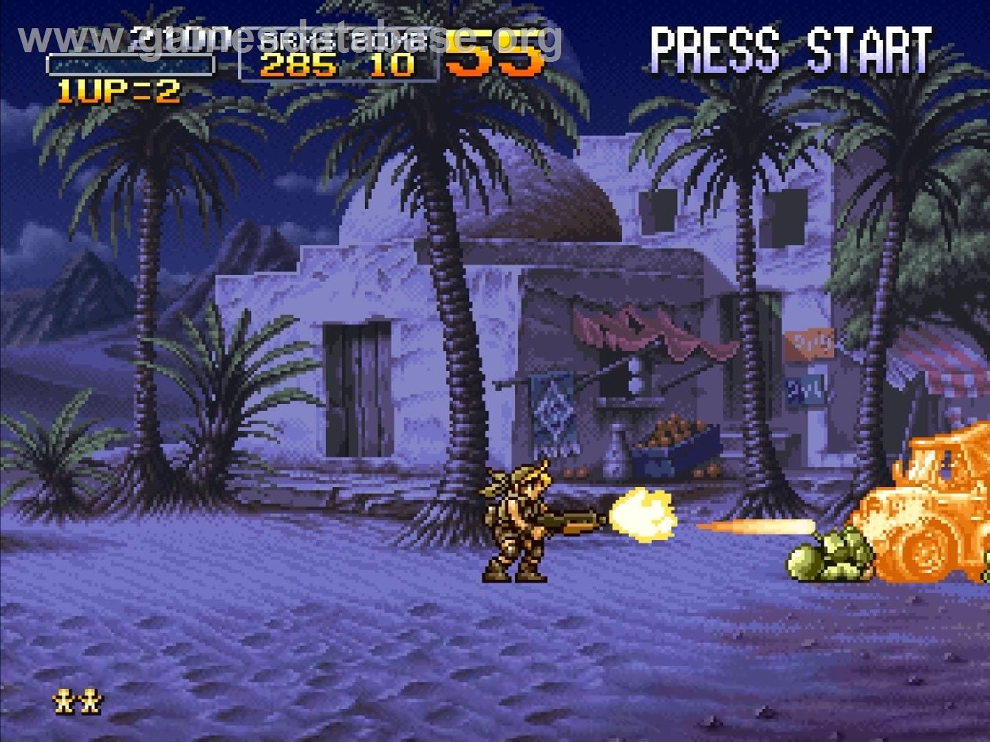 Metal Slug X - Sony Playstation - Artwork - In Game