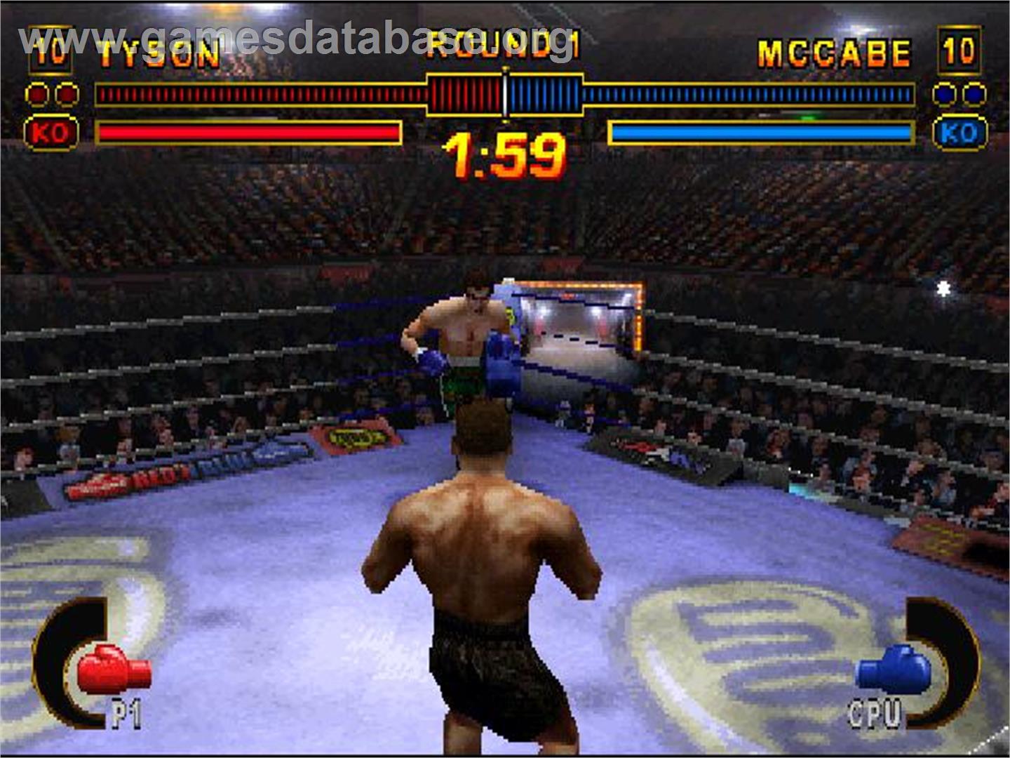 Mike Tyson Boxing - Sony Playstation - Artwork - In Game