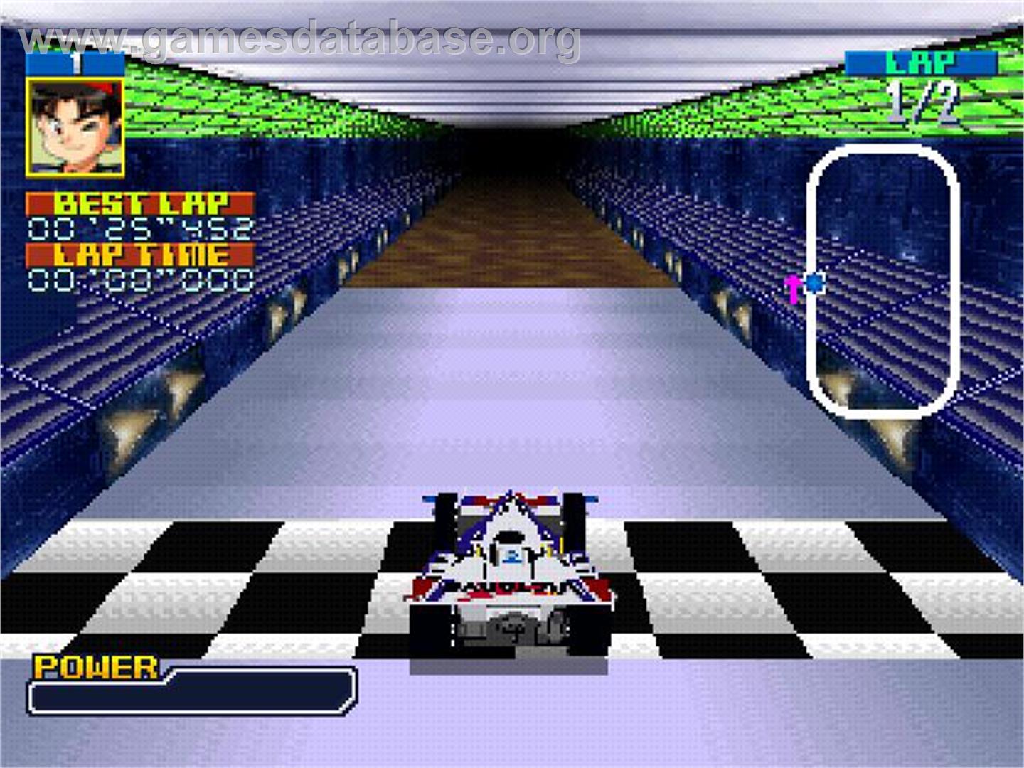 Mini Yonku Bakusou Kyoudai Let's And Go!! Wgp Hyper Heat - Sony Playstation - Artwork - In Game