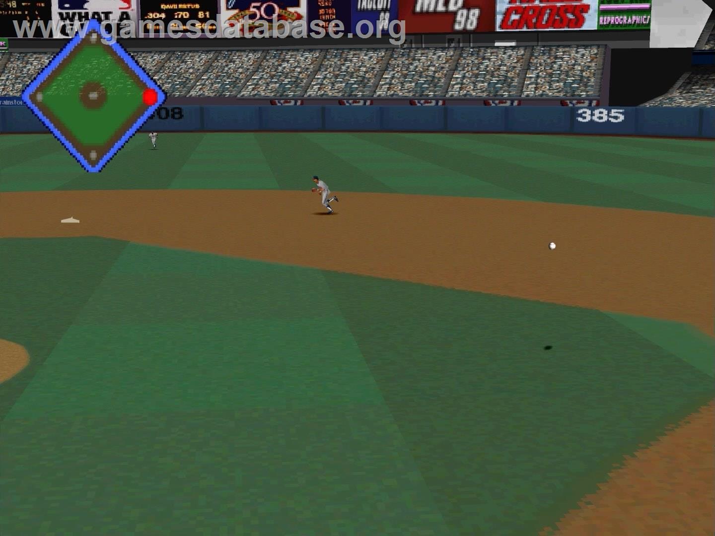 Mlb 98 - Sony Playstation - Artwork - In Game