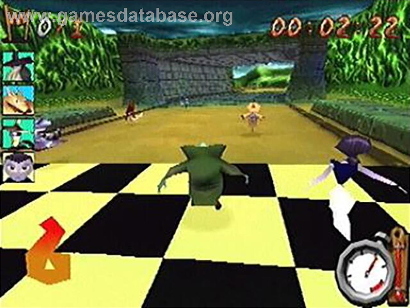 Monster Racer - Sony Playstation - Artwork - In Game