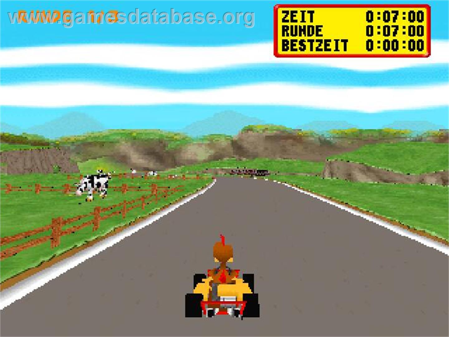 Moorhuhn Kart - Sony Playstation - Artwork - In Game