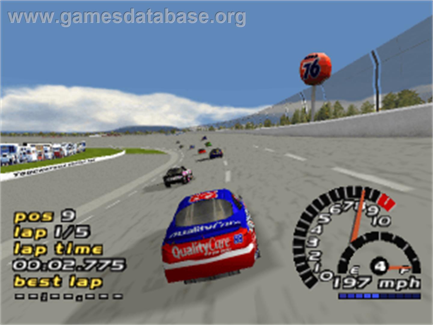 NASCAR 2000 - Sony Playstation - Artwork - In Game