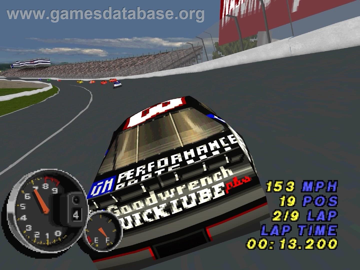 NASCAR 99 - Sony Playstation - Artwork - In Game