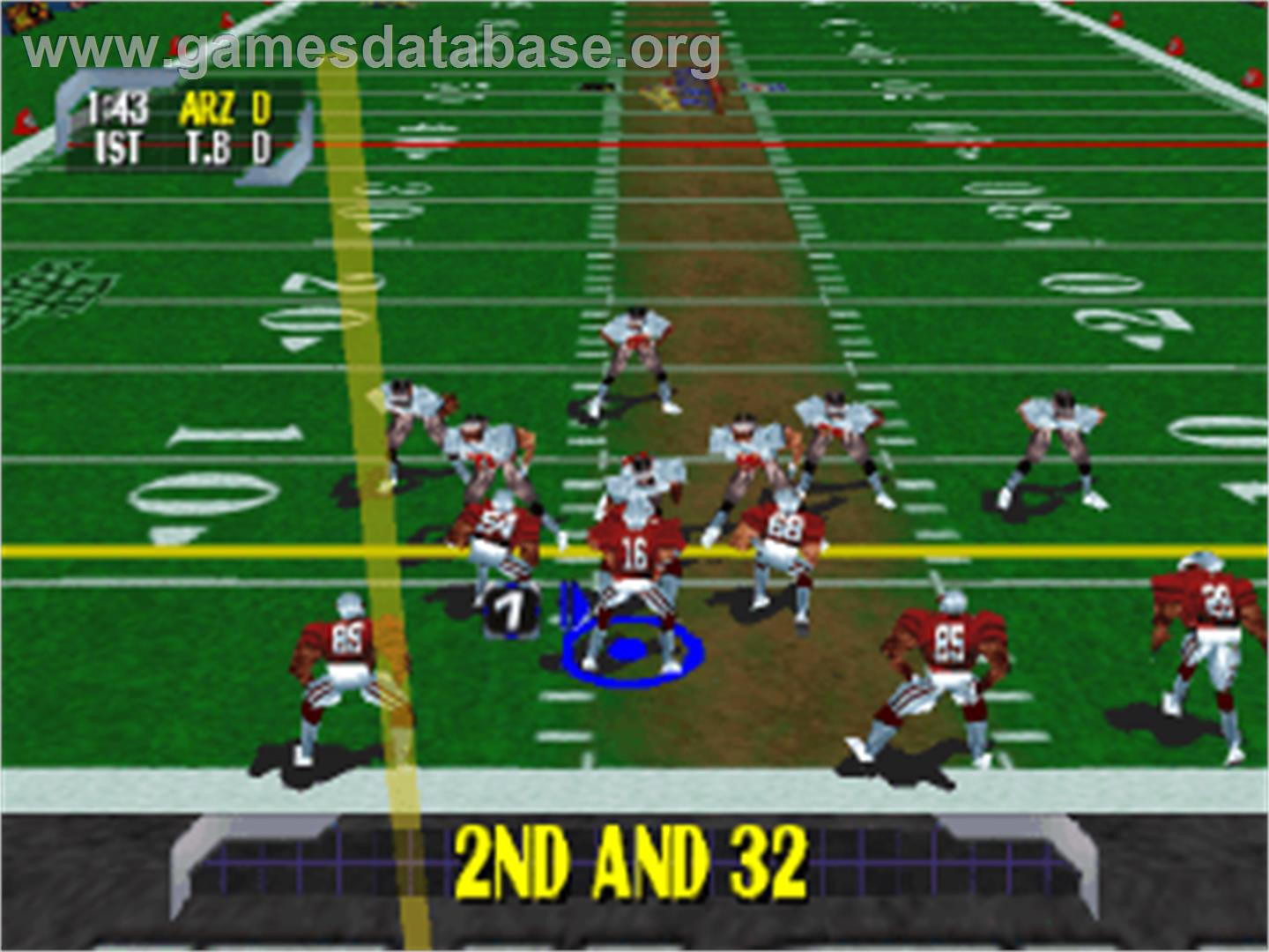 NFL Blitz 2000 - Sony Playstation - Artwork - In Game