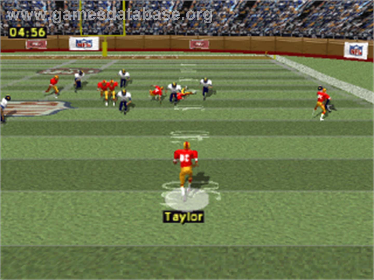 NFL GameDay - Sony Playstation - Artwork - In Game