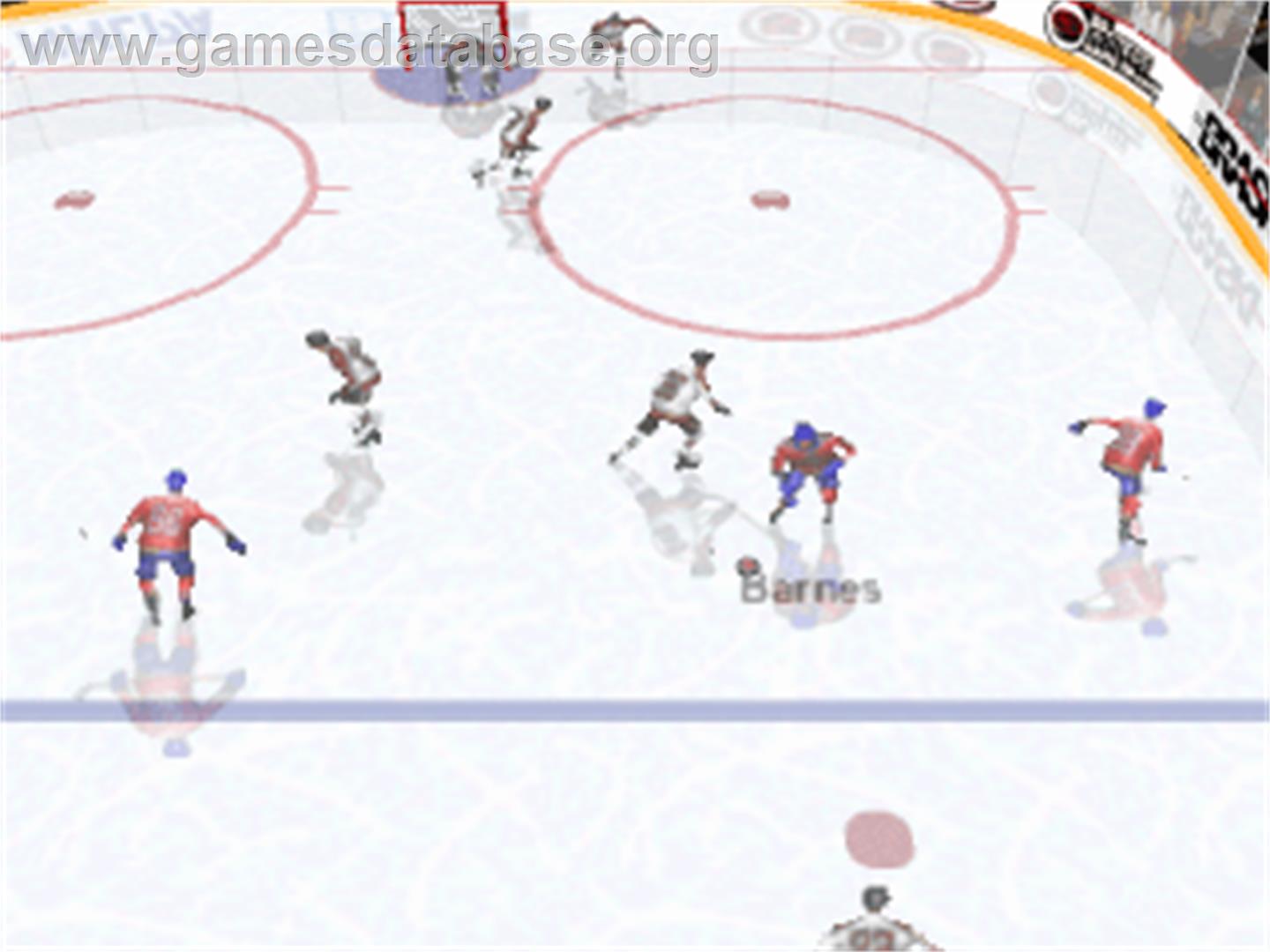 NHL FaceOff '97 - Sony Playstation - Artwork - In Game
