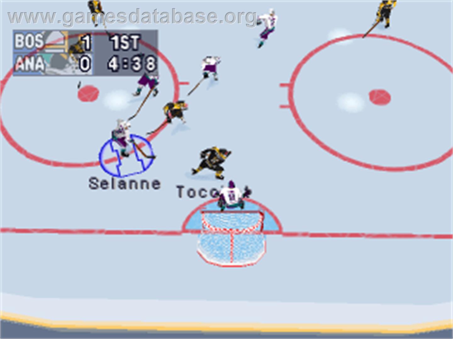NHL Powerplay '96 - Sony Playstation - Artwork - In Game