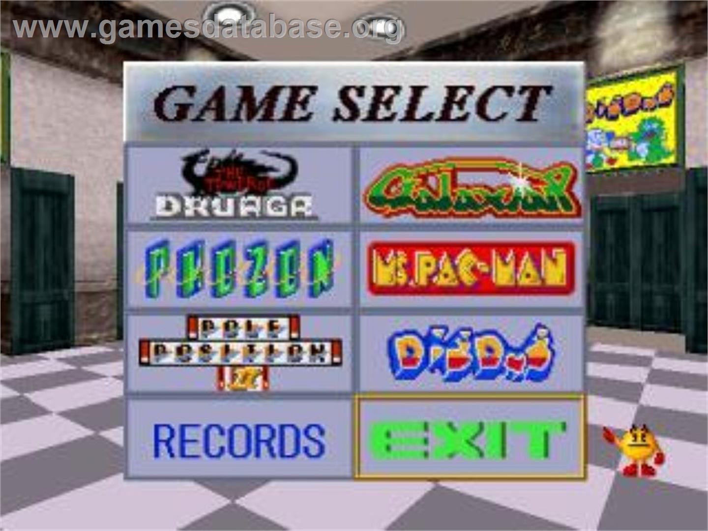 Namco Museum Vol. 3 - Sony Playstation - Artwork - In Game