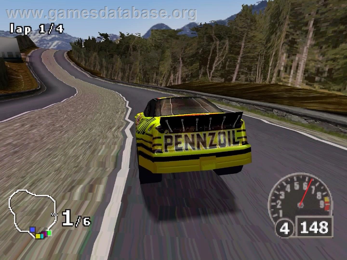 Nascar Rumble - Sony Playstation - Artwork - In Game