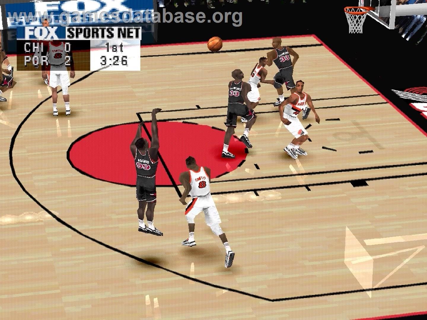 Nba Basketball 2000 - Sony Playstation - Artwork - In Game