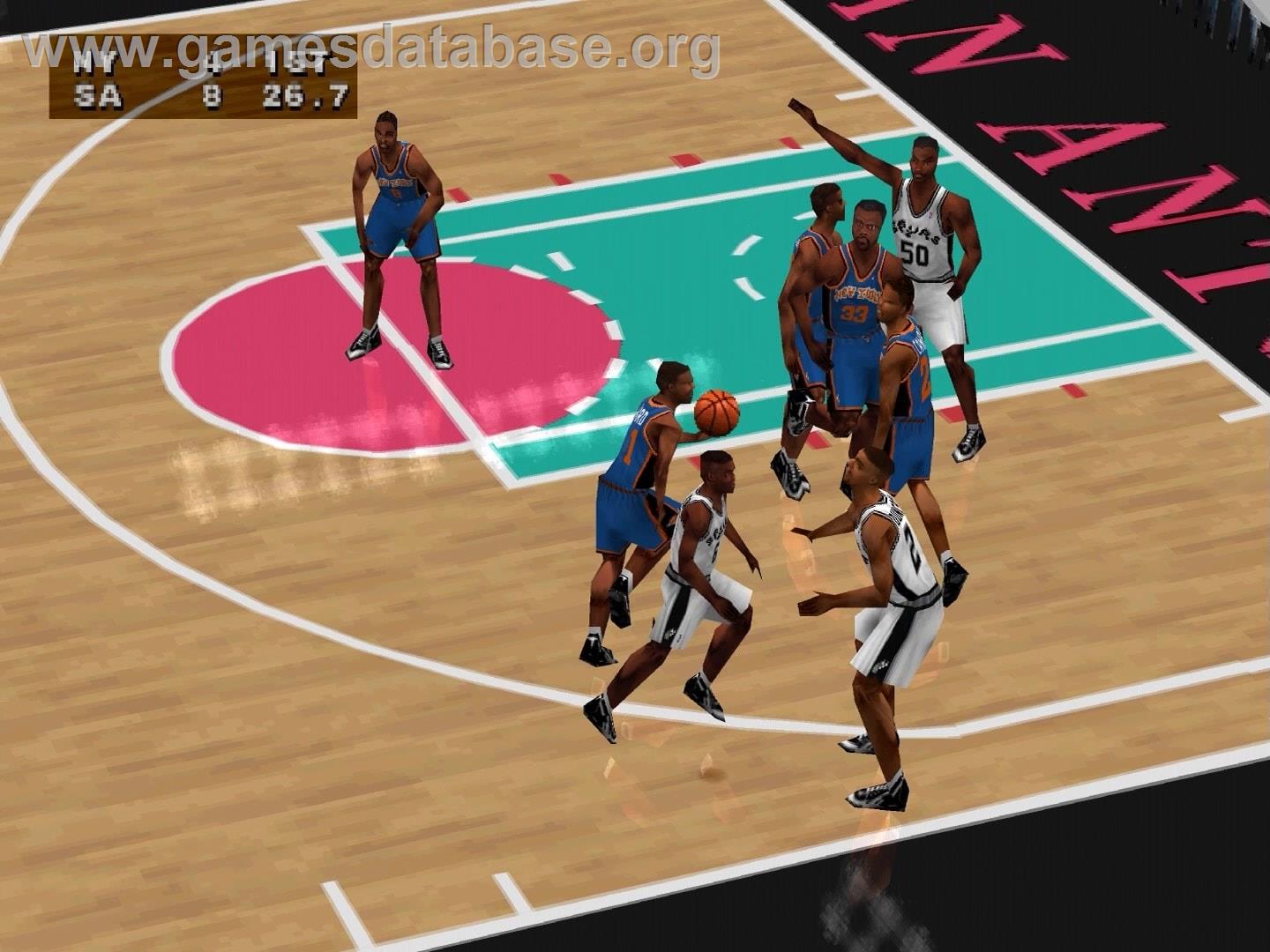 Nba Live 2000 - Sony Playstation - Artwork - In Game