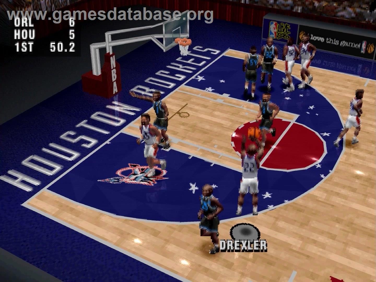 Nba Live 96 - Sony Playstation - Artwork - In Game