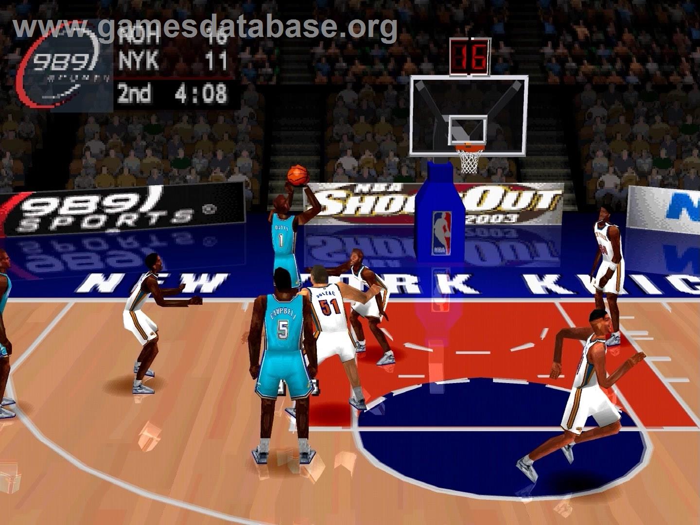 Nba Shootout 2003 - Sony Playstation - Artwork - In Game