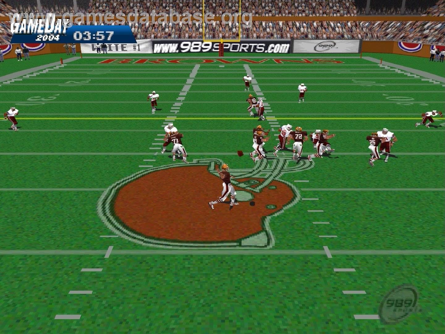 Nfl Gameday 2004 - Sony Playstation - Artwork - In Game