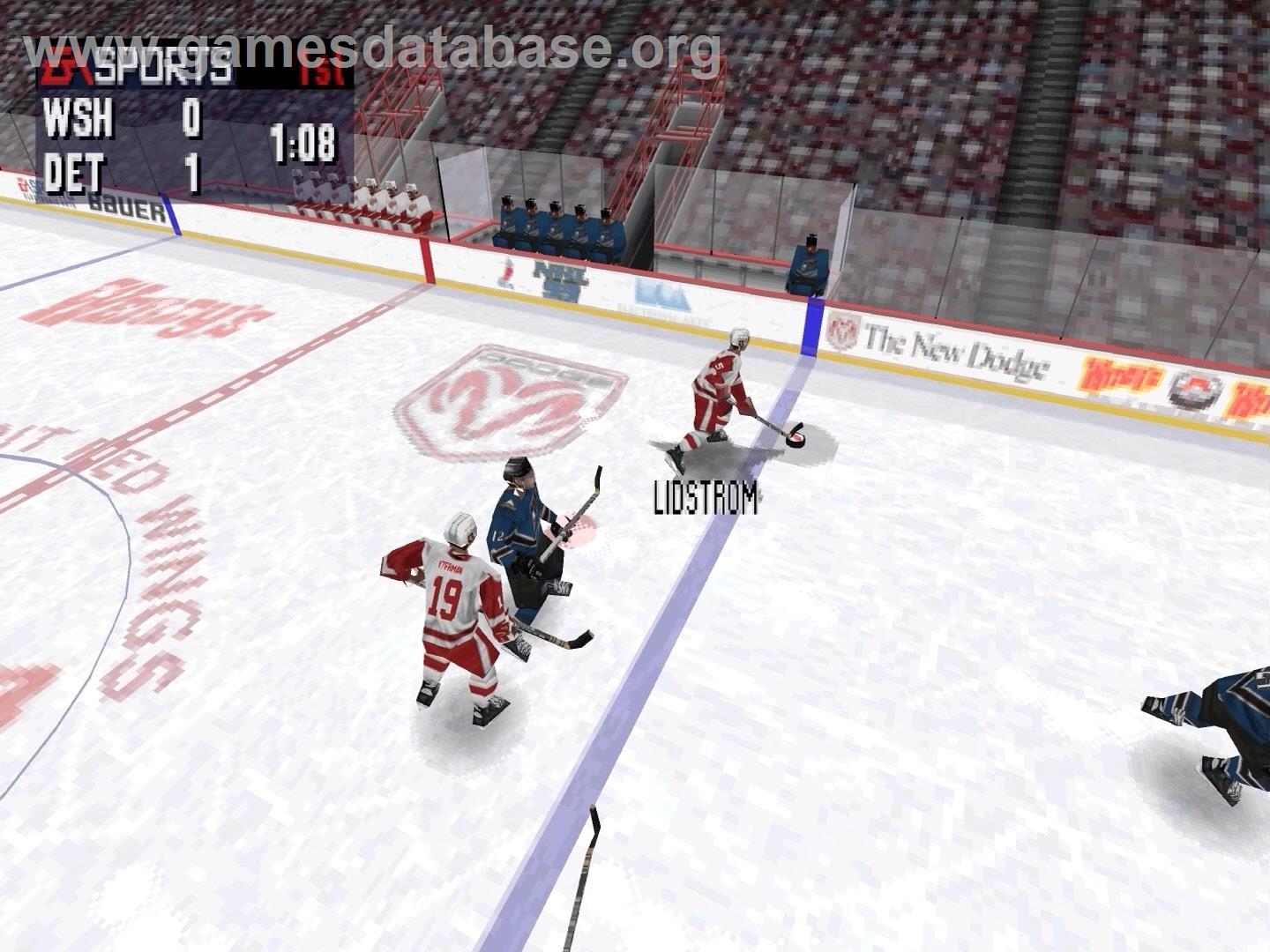 Nhl 99 - Sony Playstation - Artwork - In Game