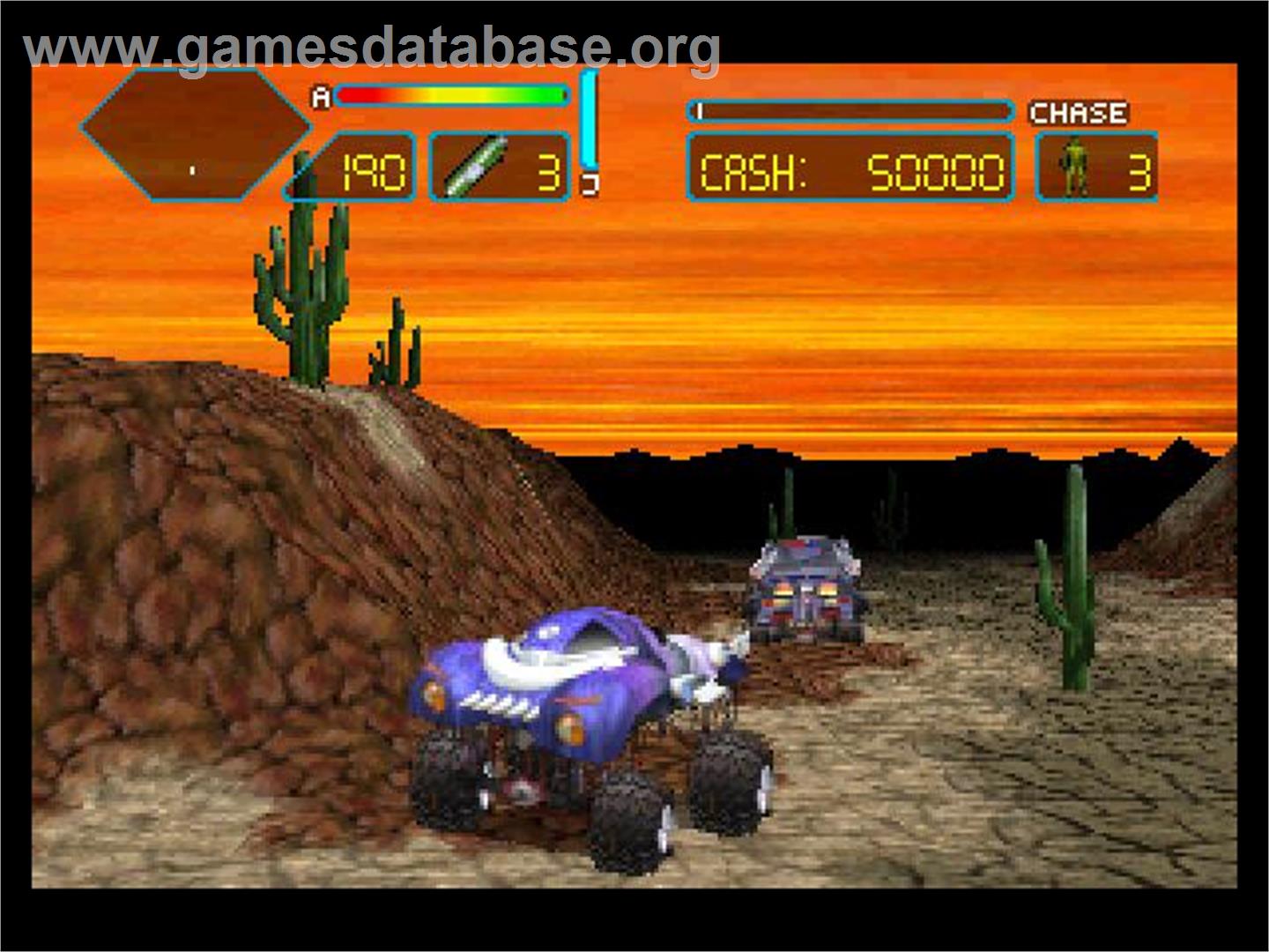 Off-World Interceptor Extreme - Sony Playstation - Artwork - In Game