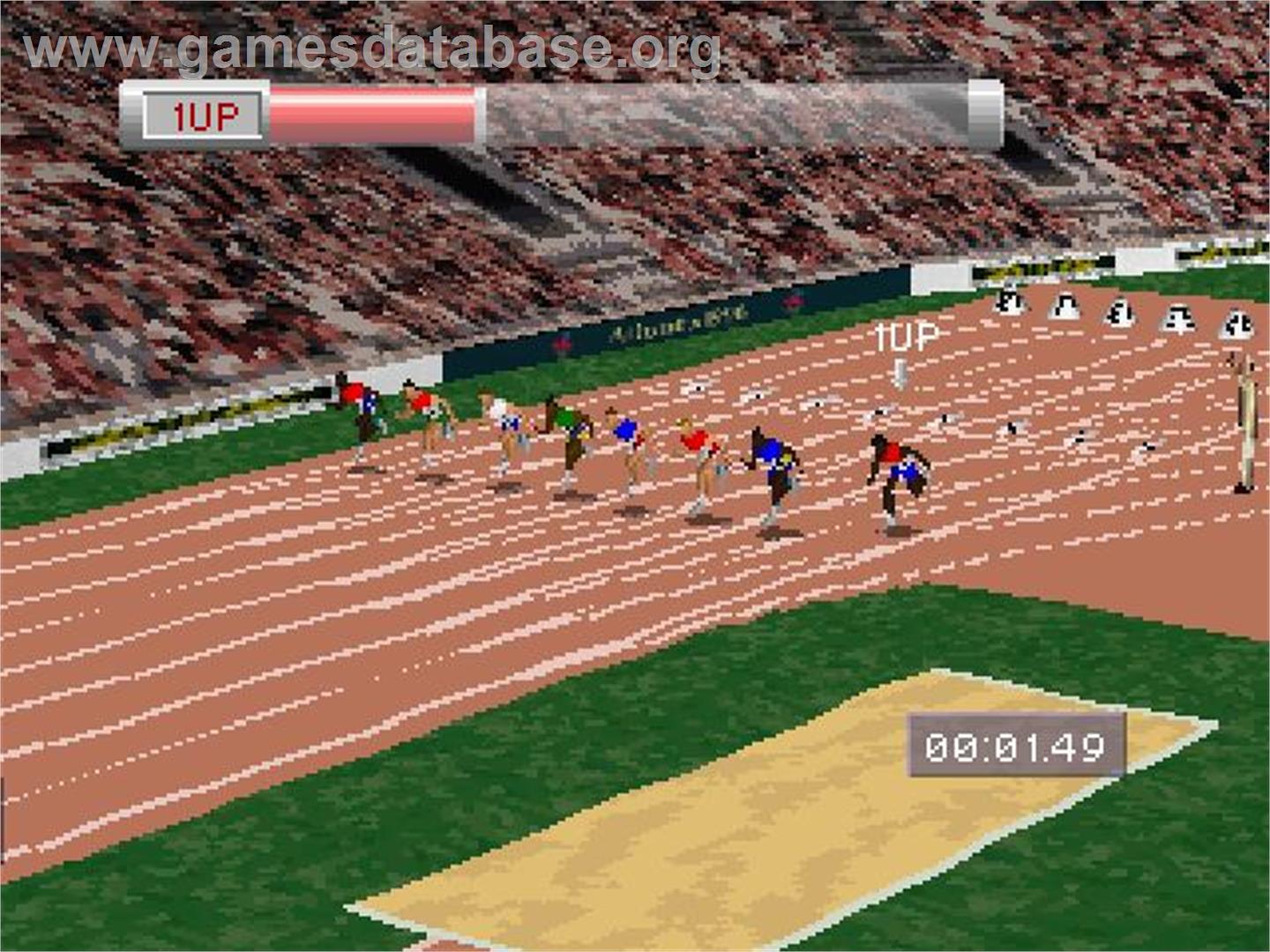 Olympic Games - Atlanta 1996 - Sony Playstation - Artwork - In Game