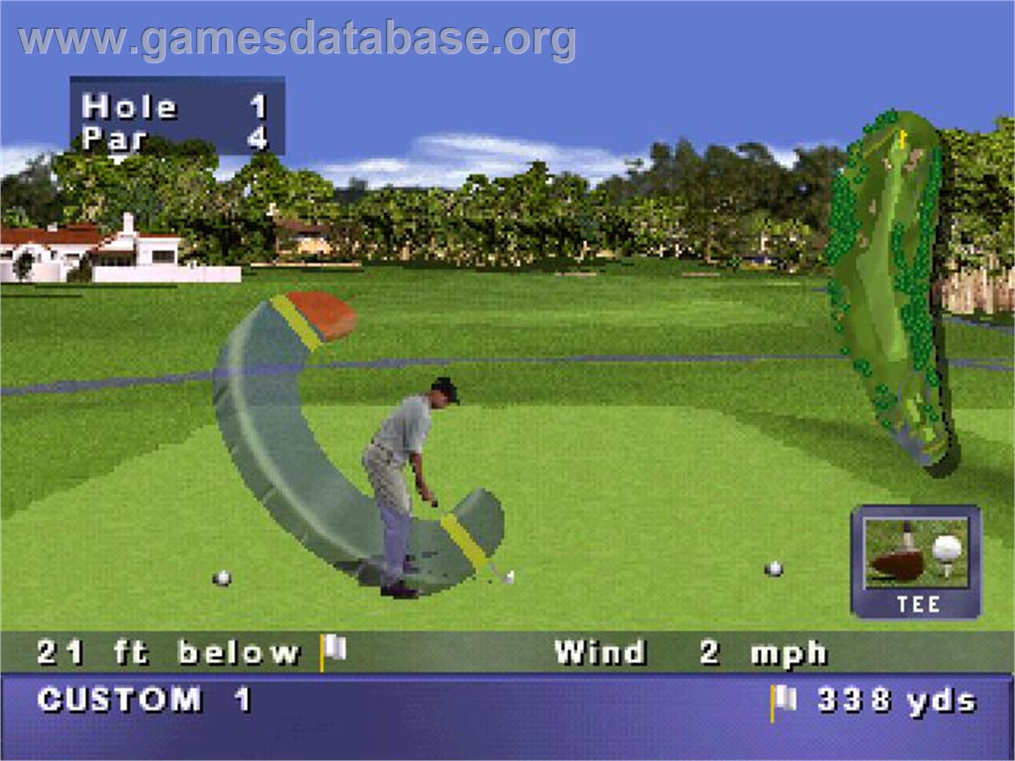 PGA Tour 98 - Sony Playstation - Artwork - In Game