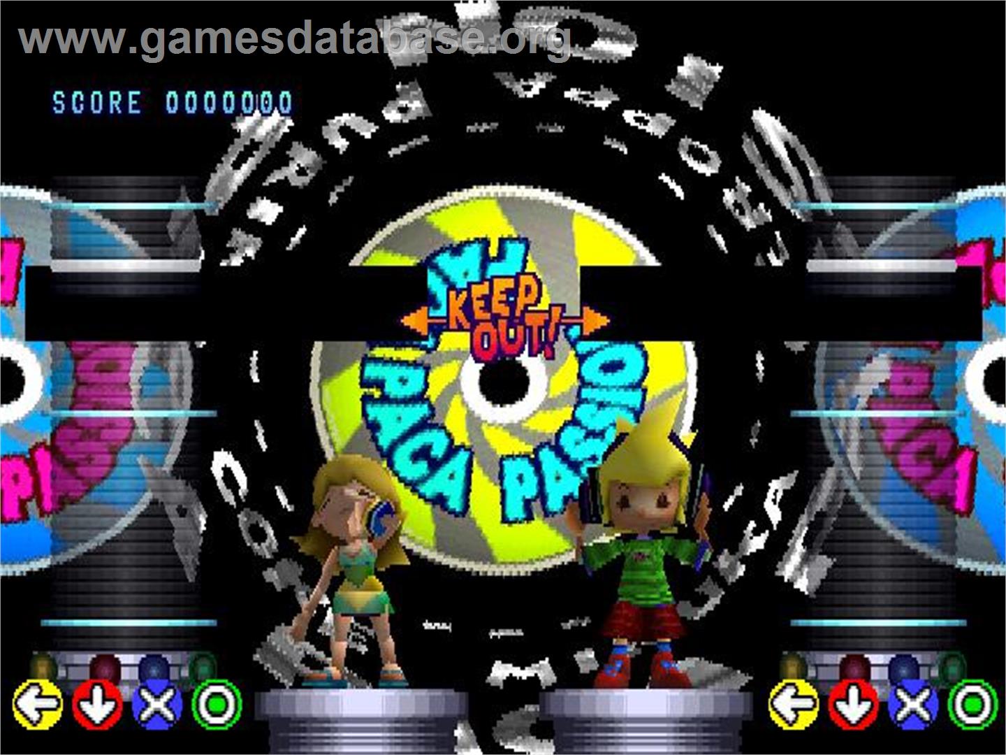 Paca Paca Passion - Sony Playstation - Artwork - In Game