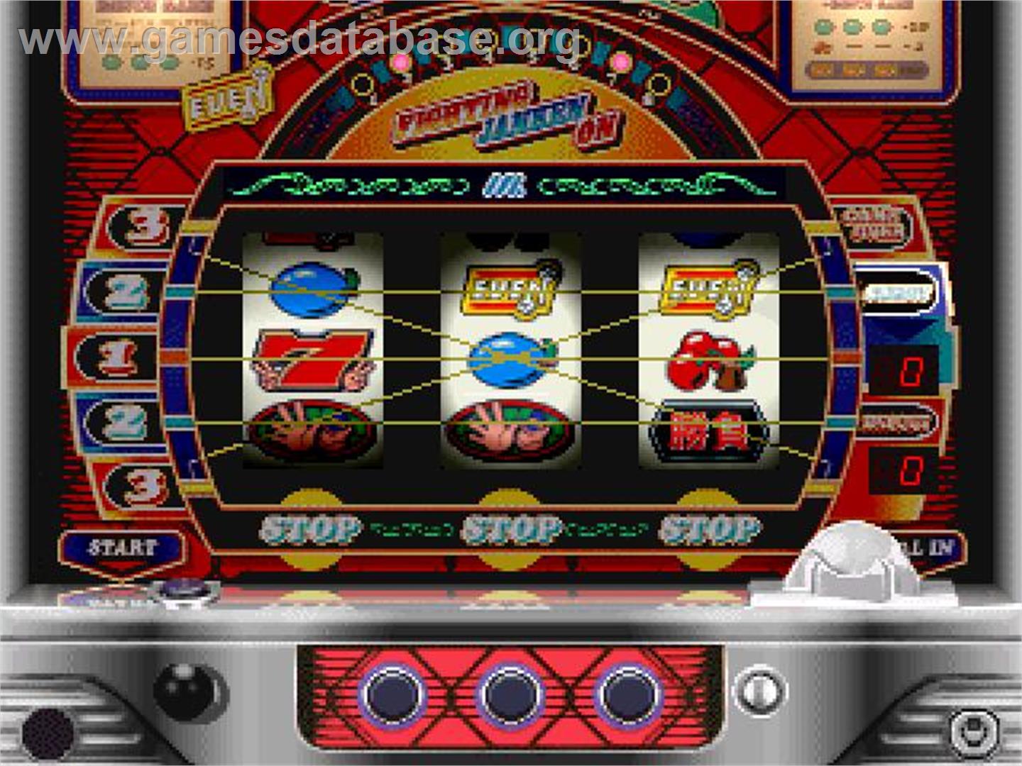 Pachi Slot Teiou - Big Wave, Pika Gorou, Bb Junkie 7 - Sony Playstation - Artwork - In Game