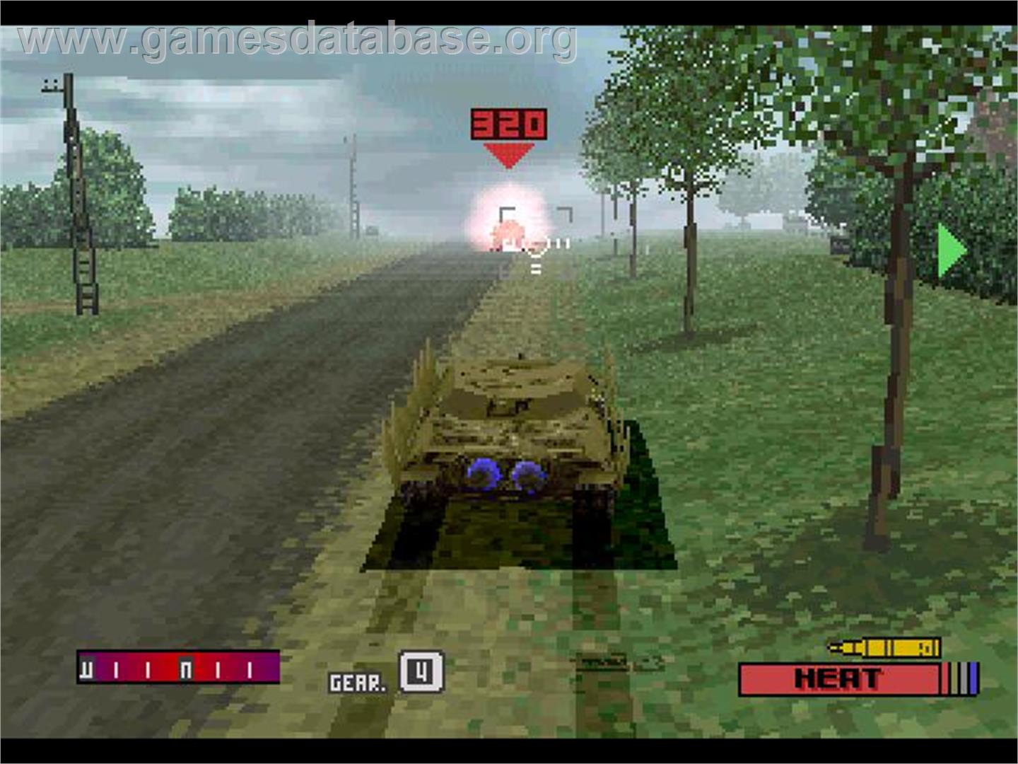 Panzer Front - Sony Playstation - Artwork - In Game