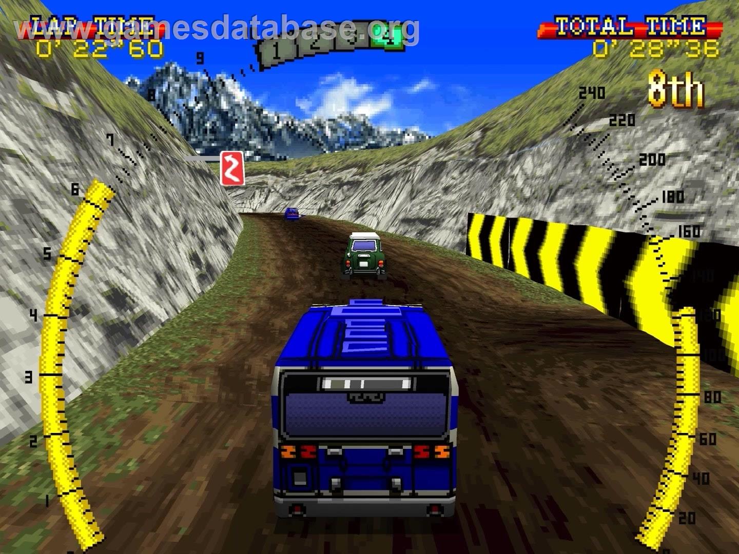 Penny Racers - Sony Playstation - Artwork - In Game