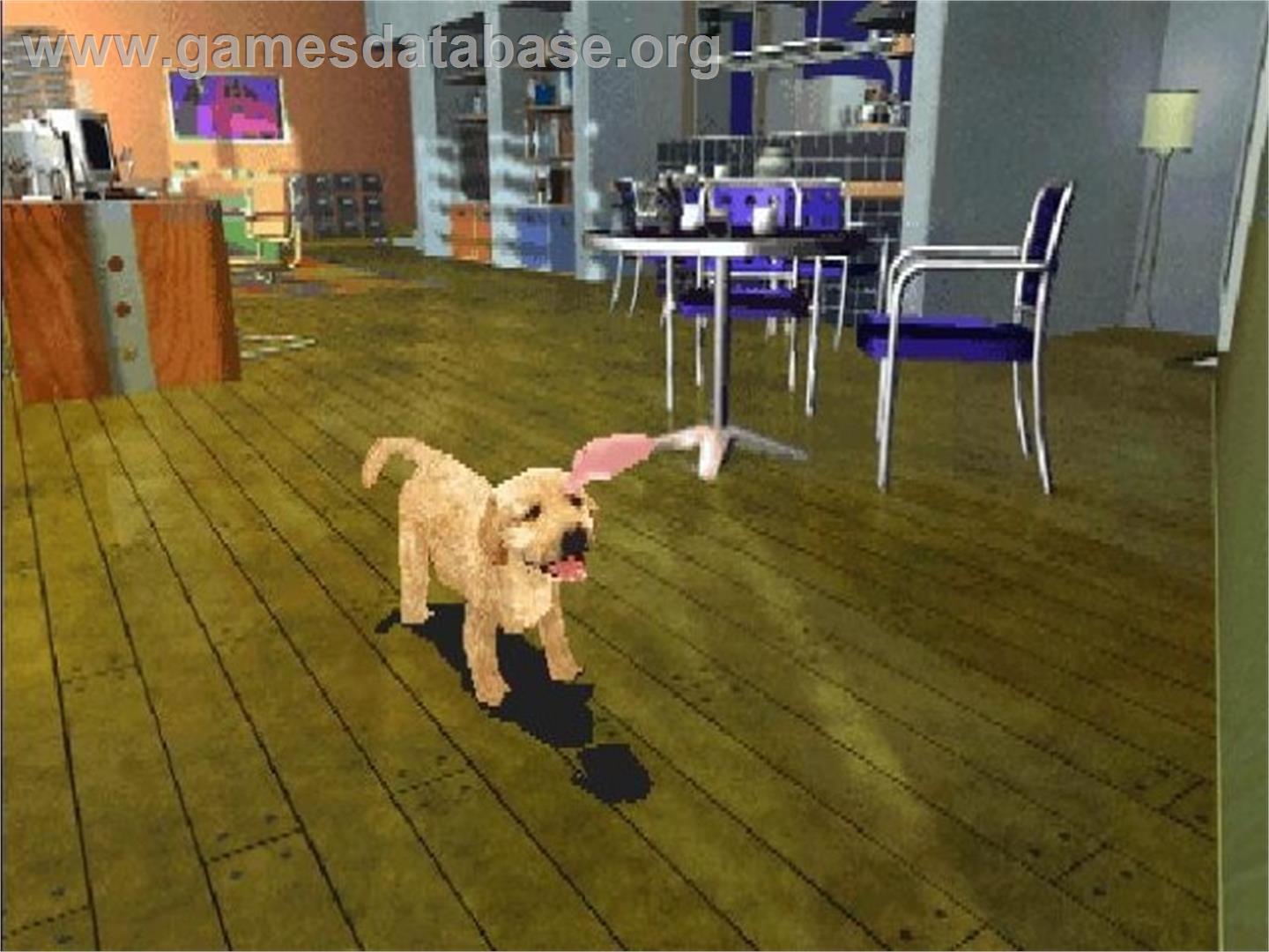 Pet In Tv - With My Dear Dog - Sony Playstation - Artwork - In Game