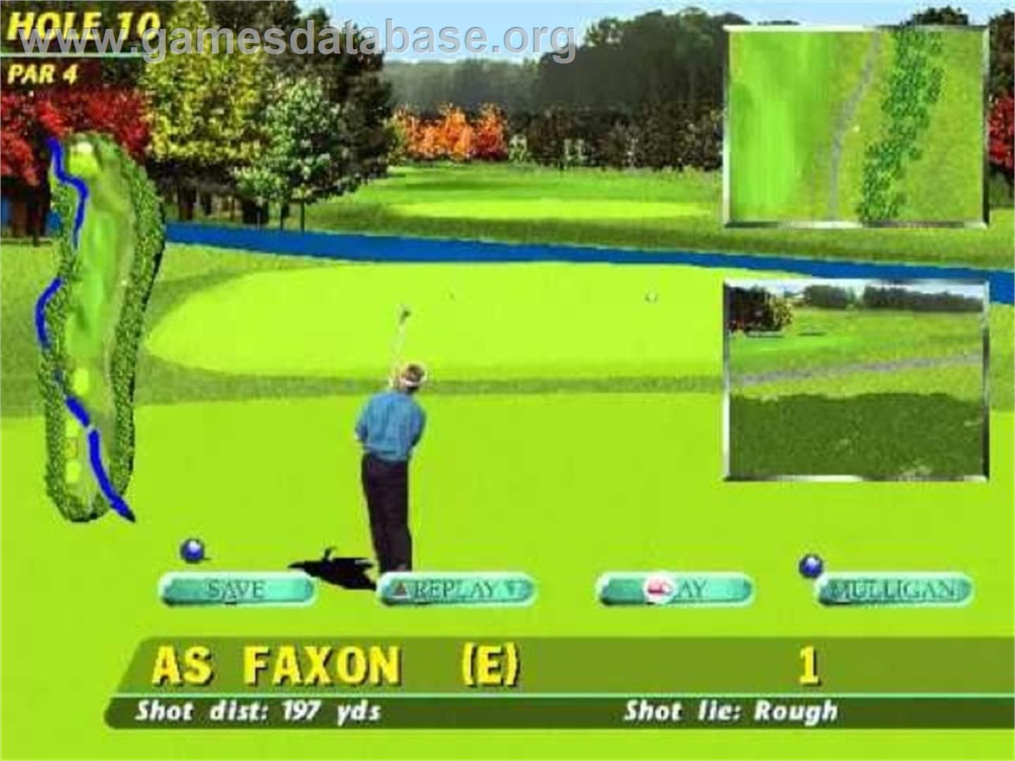 Pga Tour 96 - Sony Playstation - Artwork - In Game