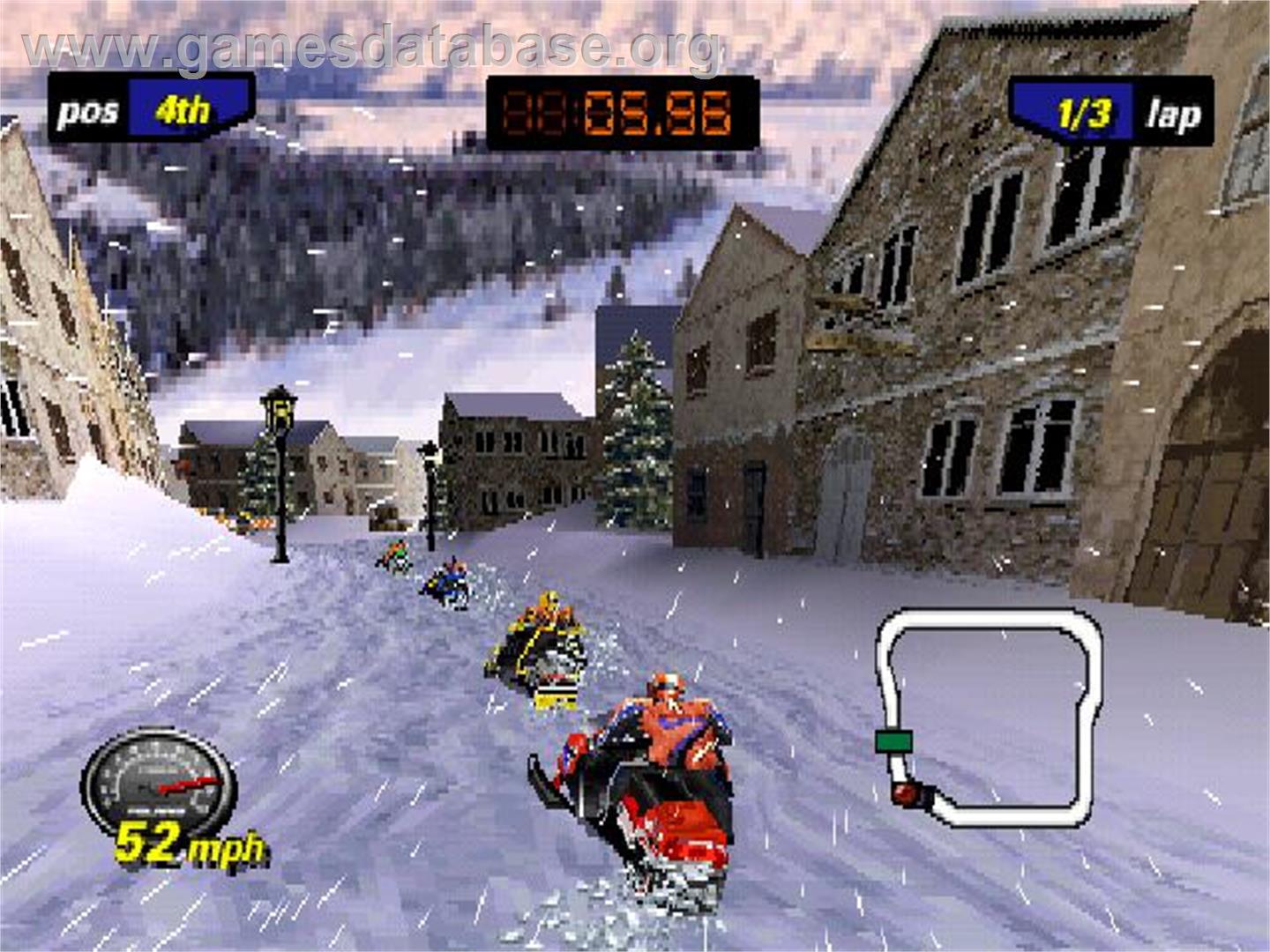 Polaris Snocross - Sony Playstation - Artwork - In Game