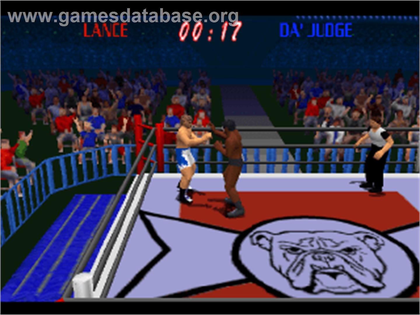 Power Move Pro Wrestling - Sony Playstation - Artwork - In Game