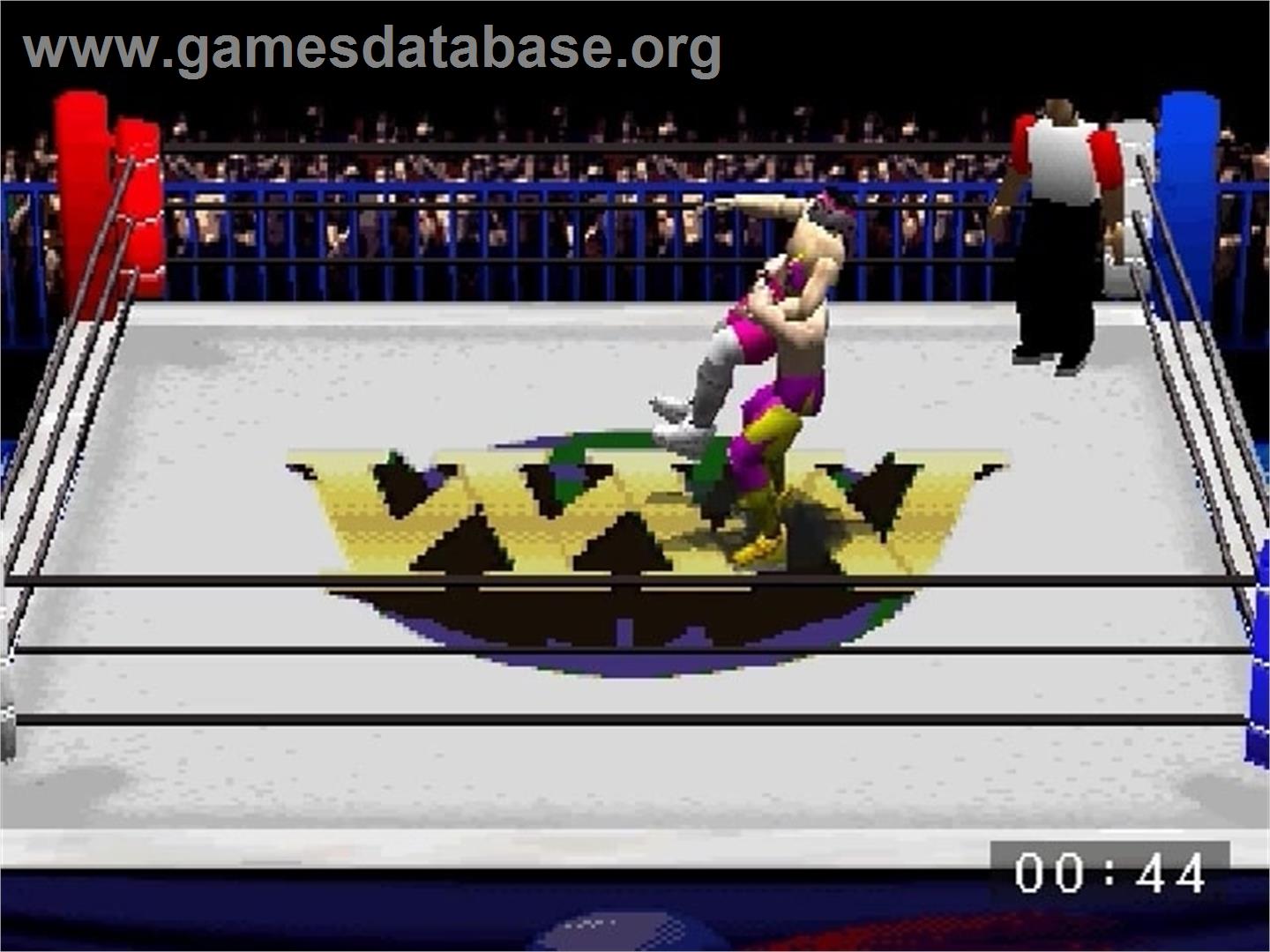 Pro Wres Sengokuden - Hyper Tag Match - Sony Playstation - Artwork - In Game