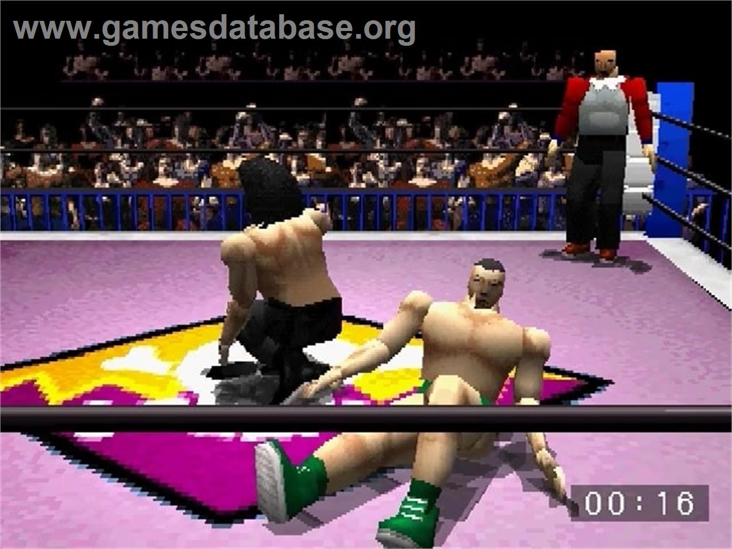 Pro Wrestling Sengokuden - Sony Playstation - Artwork - In Game