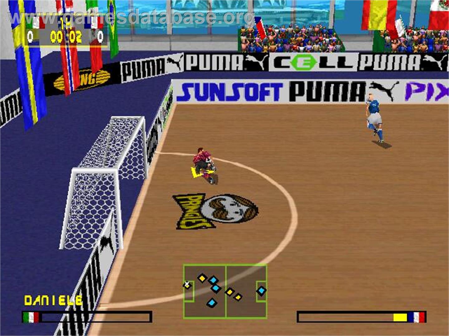 Puma Street Soccer - Sony Playstation - Artwork - In Game