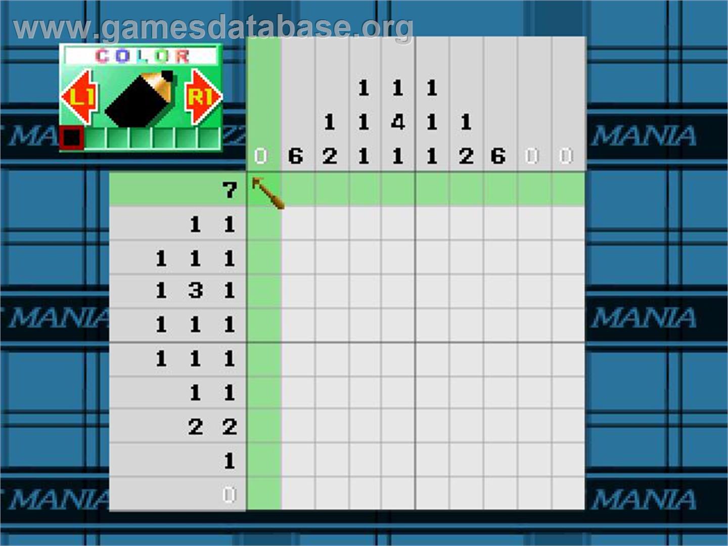 Puzzle Mania 2 - Sony Playstation - Artwork - In Game