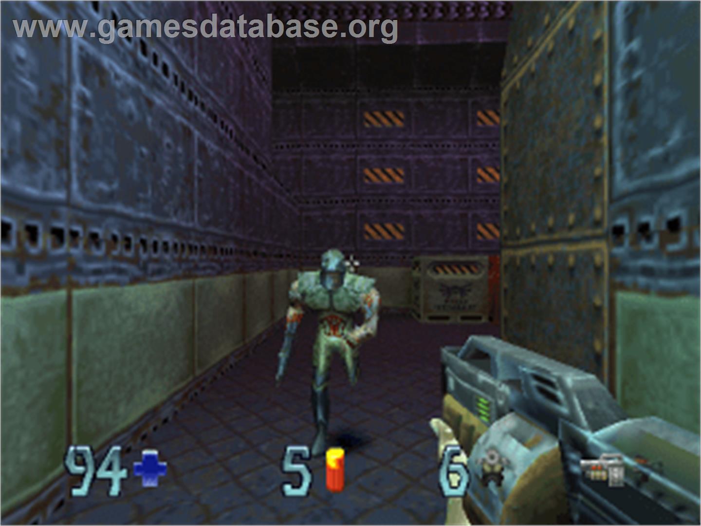 Quake II - Sony Playstation - Artwork - In Game