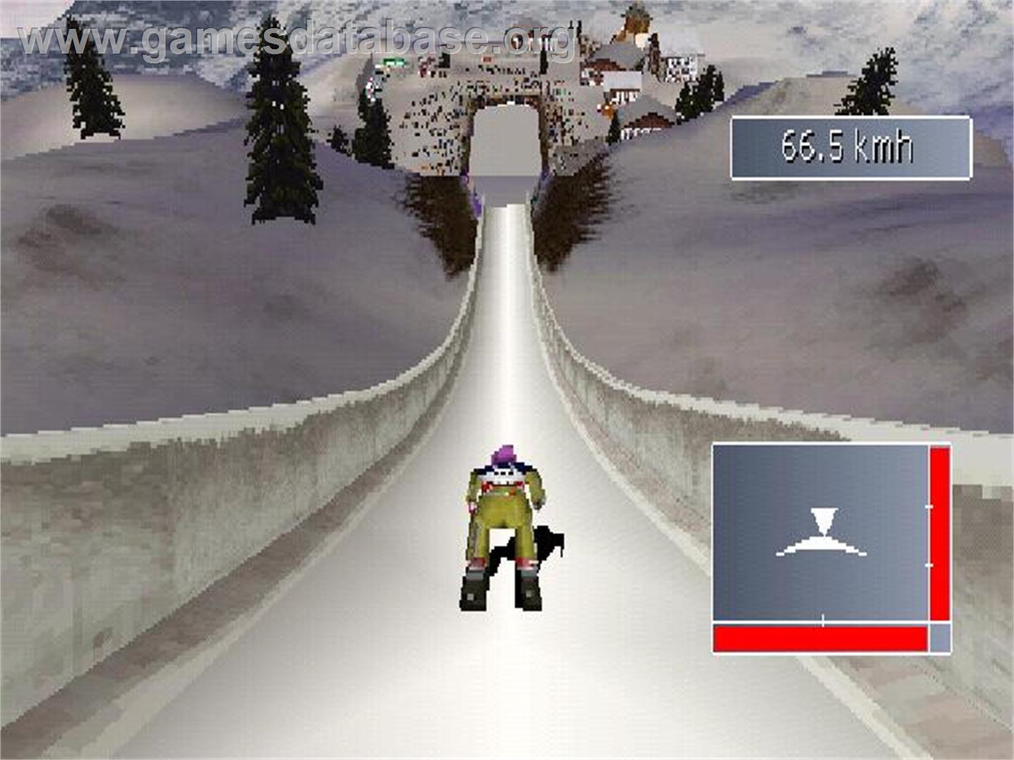RTL Skispringen 2002 - Sony Playstation - Artwork - In Game