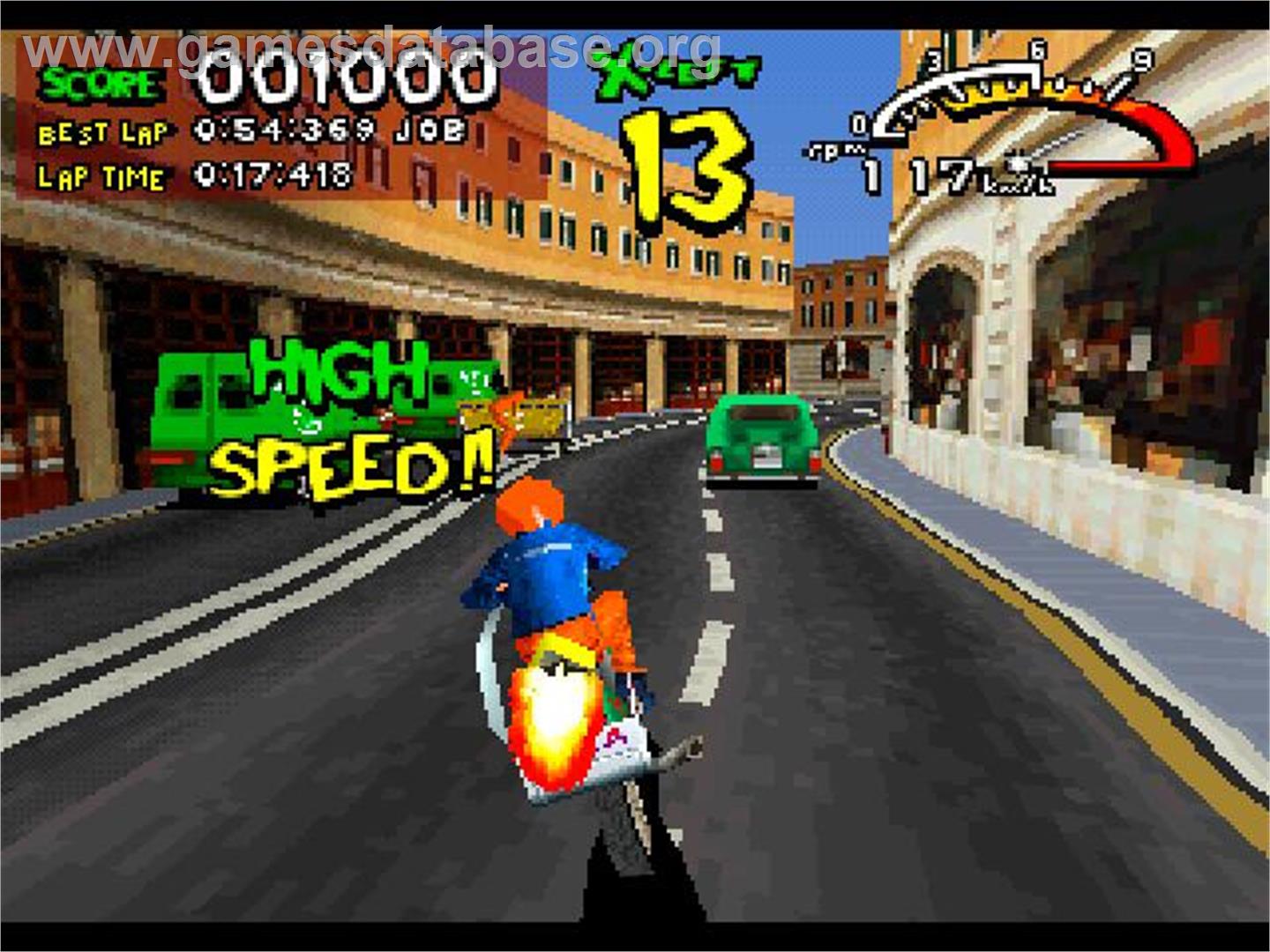 Radikal Bikers - Sony Playstation - Artwork - In Game