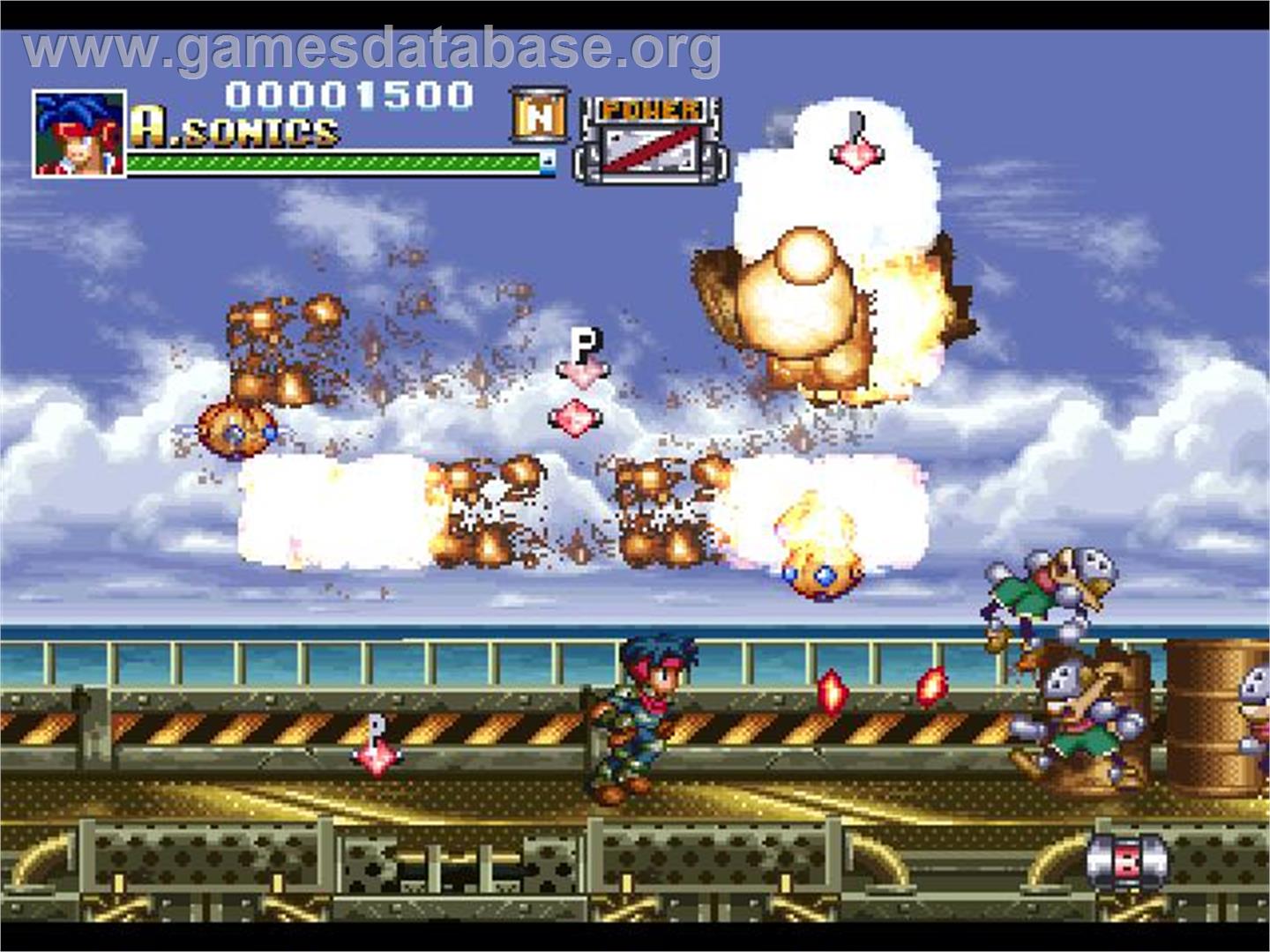 Rapid Reload - Sony Playstation - Artwork - In Game