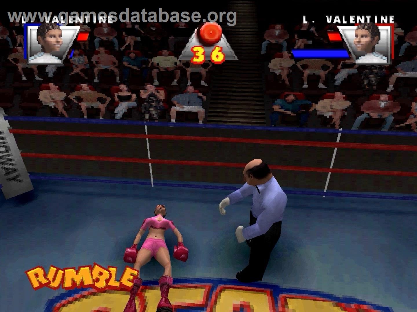 Ready 2 Rumble Boxing - Sony Playstation - Artwork - In Game
