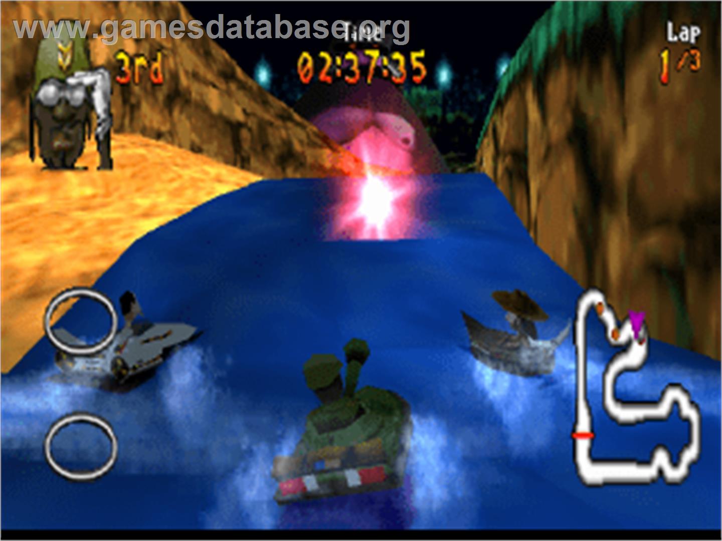 Renegade Racers - Sony Playstation - Artwork - In Game