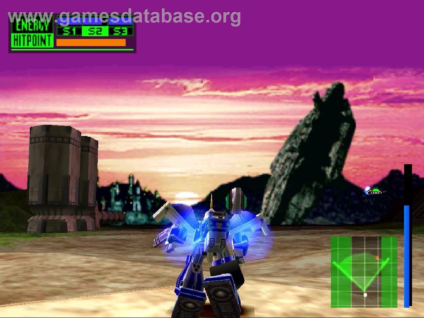 Ridegear Guybrave 2 - Sony Playstation - Artwork - In Game