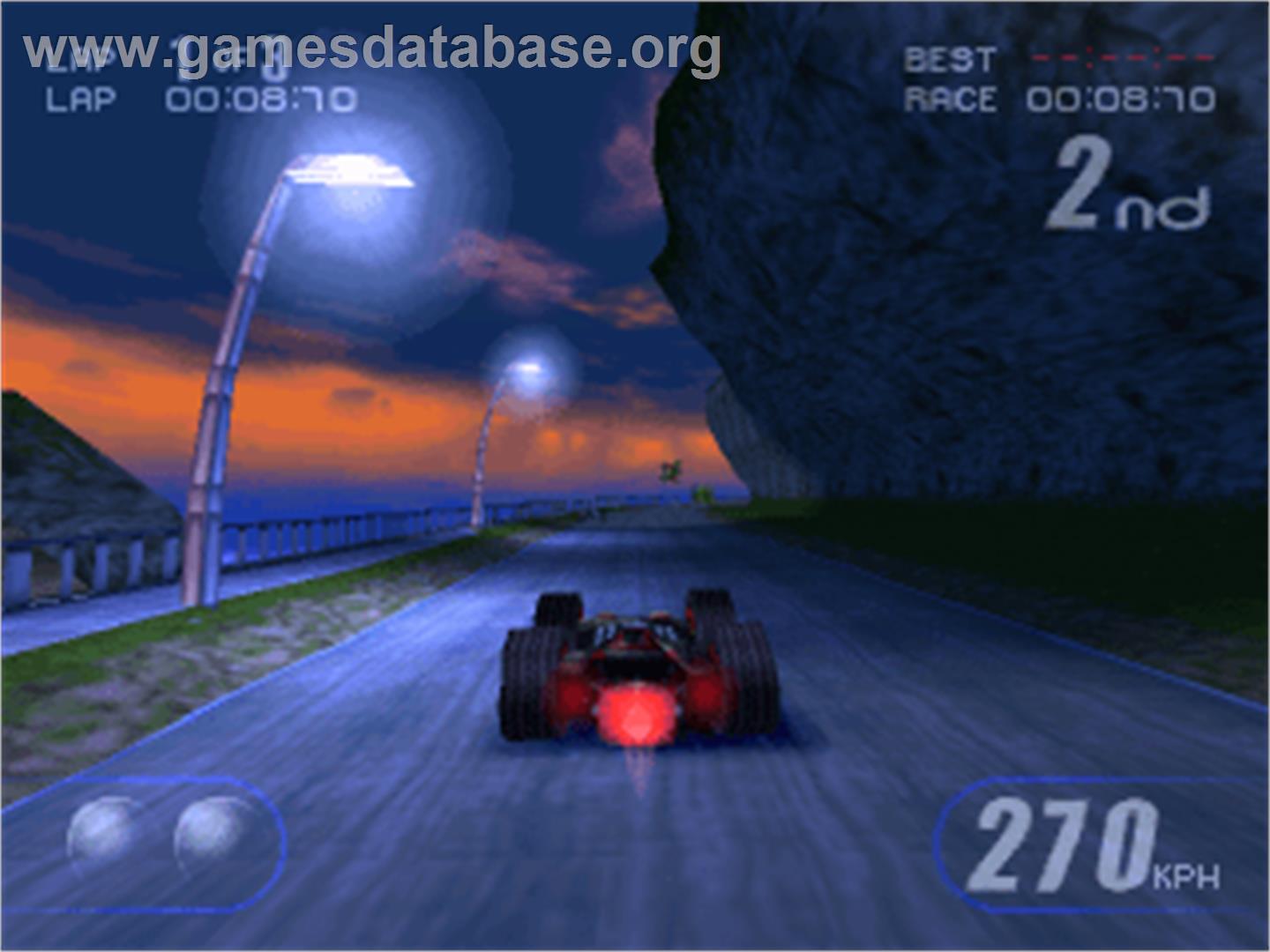 Rollcage: Limited Edition - Sony Playstation - Artwork - In Game