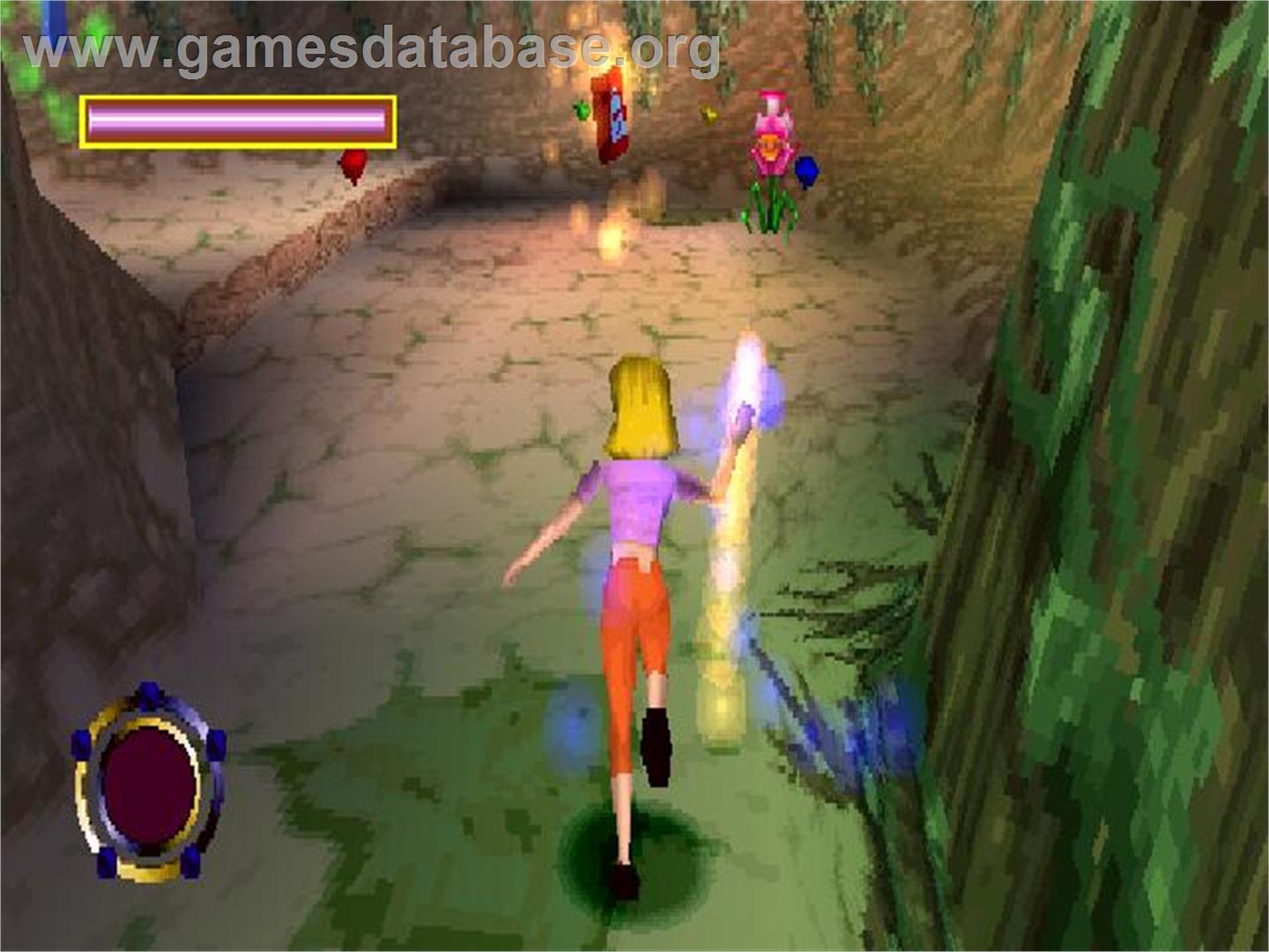 Sabrina The Teenage Witch - A Twitch In Time! - Sony Playstation - Artwork - In Game