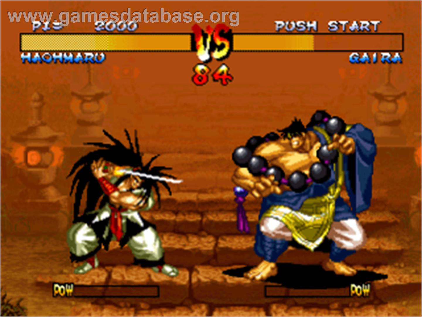 Samurai Shodown III: Blades of Blood - Sony Playstation - Artwork - In Game
