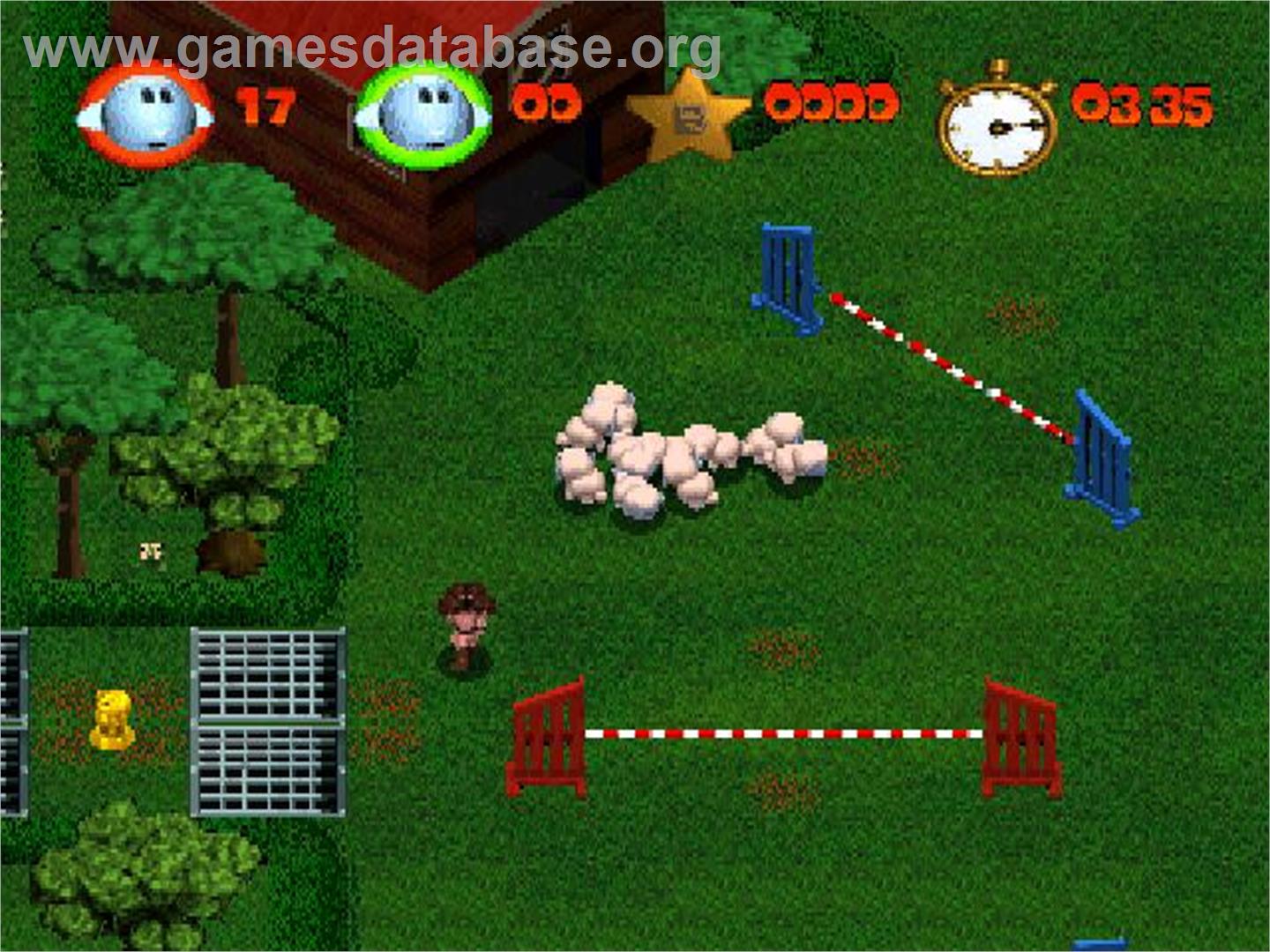 Sheep - Sony Playstation - Artwork - In Game