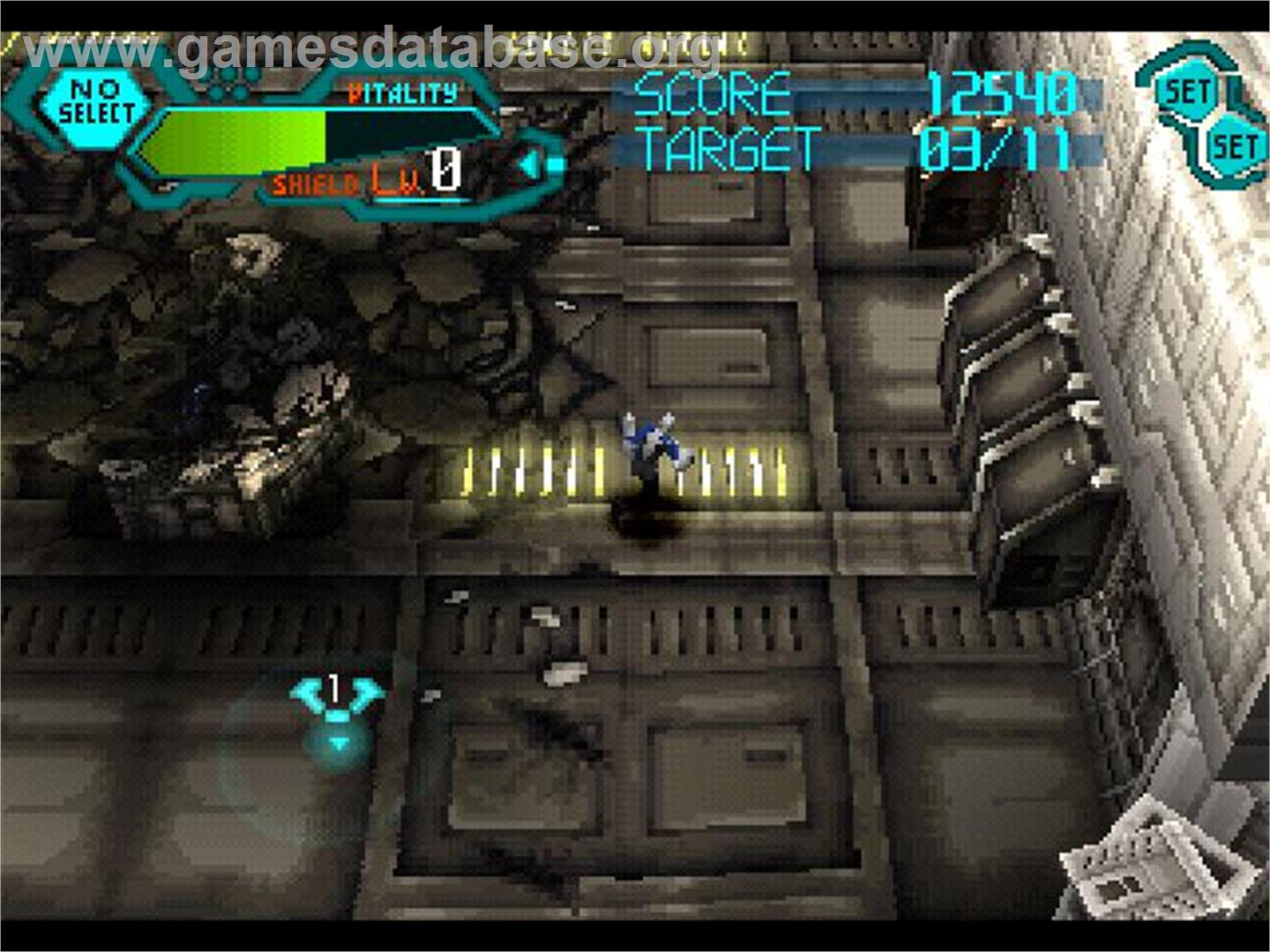 Silent Bomber - Sony Playstation - Artwork - In Game